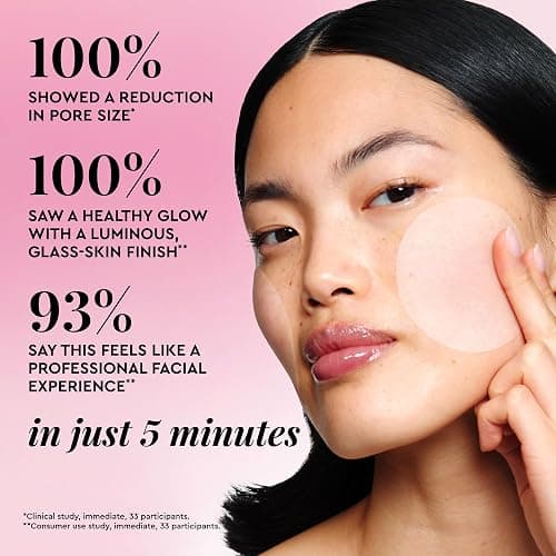 Glow Recipe LHA + AHA Toner Pads - Korean Exfoliating Toner for Face - Pore Minimizer - Hydrating Toner Pads - 5 Gentle Acids, Watermelon Enzymes, Hydrating Botanicals (60 Face Pads) thumbnail 9