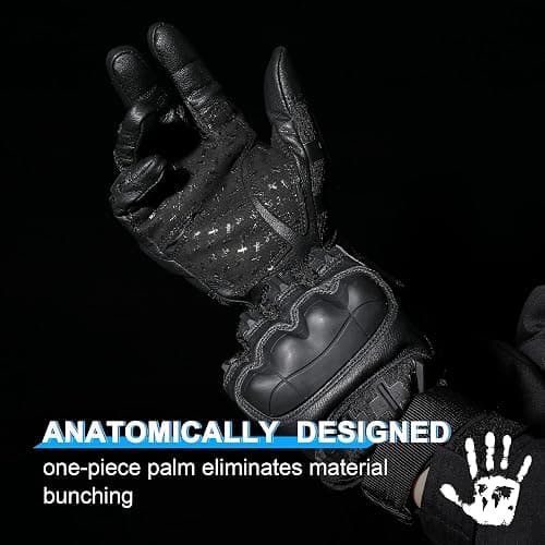 WTACTFUL Rubber Guard Tactical Gloves for Men Touchscreen Airsoft Motorcycle Hunting Outdoor thumbnail 5