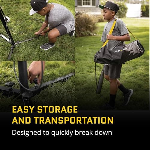 SKLZ Hit-A-Way Portable Baseball Training-Station Swing Trainer with Stand thumbnail 4