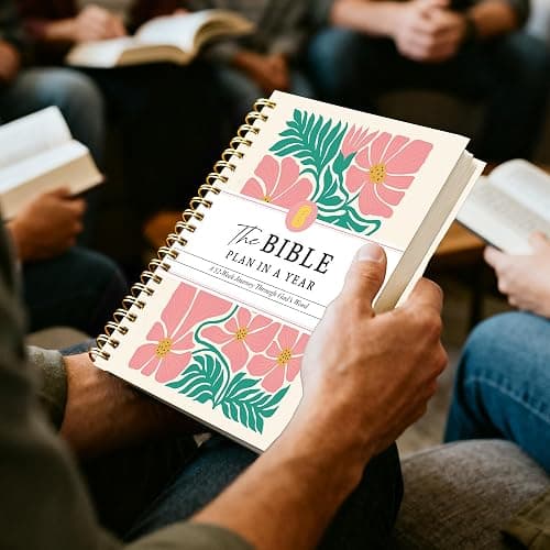 The Bible in a Year: A 52-Week Study Bible Study Guide, Spiral Bible Journal with Thick Paper & Hard Cover for Women | Ideal for Daily Devotions, Group Study, Home/Church thumbnail 2