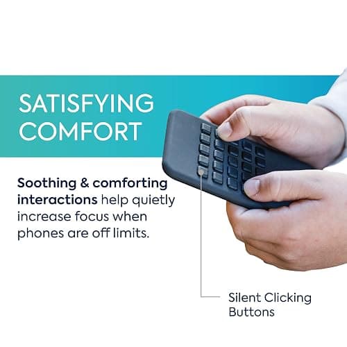 Bouncyband Fidget Phone – Realistic Smart Phone and Sensory Device, ADHD Toys for Increasing Focus, Relieving Anxiety and More thumbnail 4
