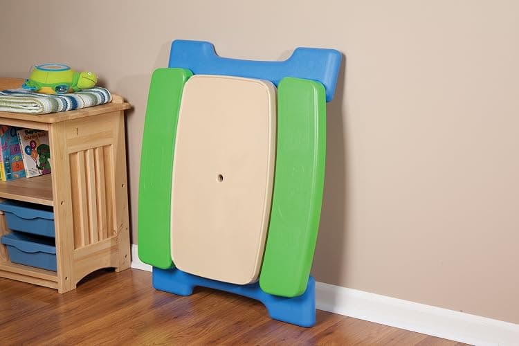 Little Tikes Easy Store Jr. Picnic Table with Umbrella - Blue / Green - Blue/Green - Onesize thumbnail 6