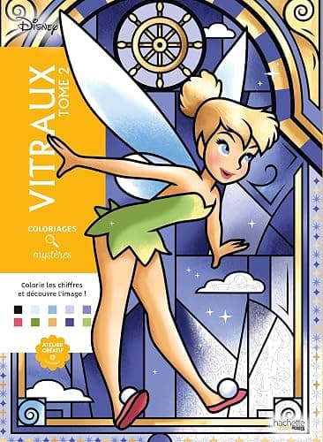Coloriages mystères Disney - Vitraux Tome 2 - Image 1
