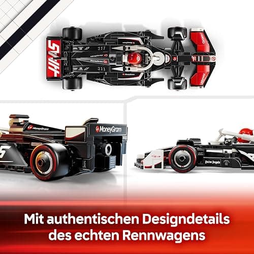 LEGO Speed Champions MoneyGram Haas F1 Team VF-24 Rennauto - Spielzeug mit Formel 1 Minifigur zum Sammeln - Modell und Geschenk für Jungen & Mädchen ab 10 Jahren und Erwachsene Motorsport Fans 77250 thumbnail 7