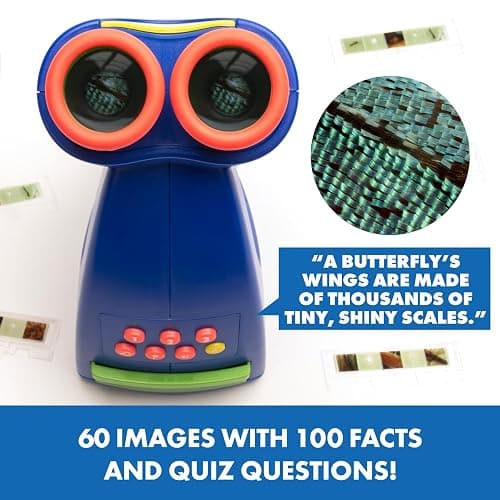 Educational Insights GeoSafari Jr. Talking Kids Microscope, Preschool STEM Toy, Featuring Bindi Irwin, Microscope for Kids, Gift for Toddlers Ages 3+ thumbnail 3