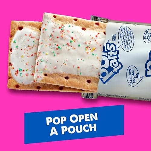 Pop-Tarts Toaster Pastries, Breakfast Foods, Kids Snacks, Value Pack, Fruit Lover's Variety Pack, 20.3oz Box (12 Pop-Tarts) thumbnail 9