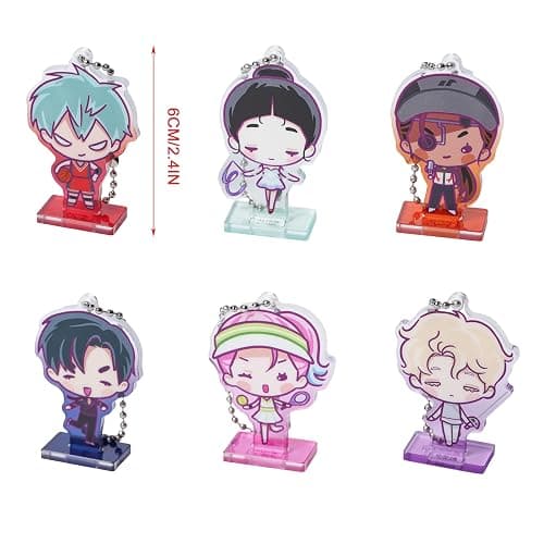 YJacuing Alien Stage Sport Series Blind Box Figure Keychain | Official, ALNST, 3rd Anniversary Merch, Acrylic, Anime Stand, Bag Charm - Image 1