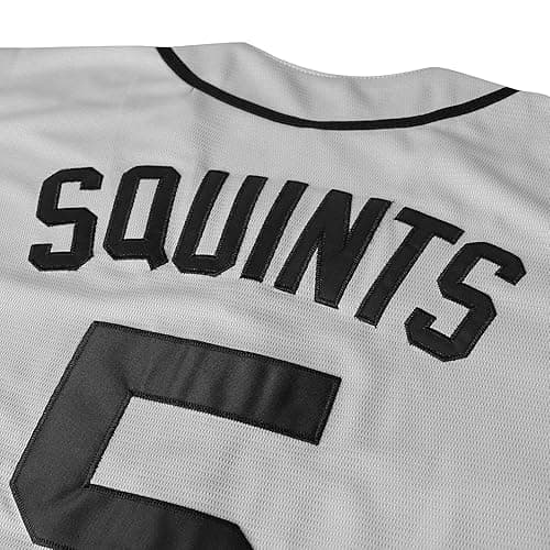 The Sandlot Benny The Jet Rodriguez Michael Squints Palledorous Alan Yeah-Yeah McClennan Bel Air 3D Print Baseball Jersey - Medium - 5-grey thumbnail 6