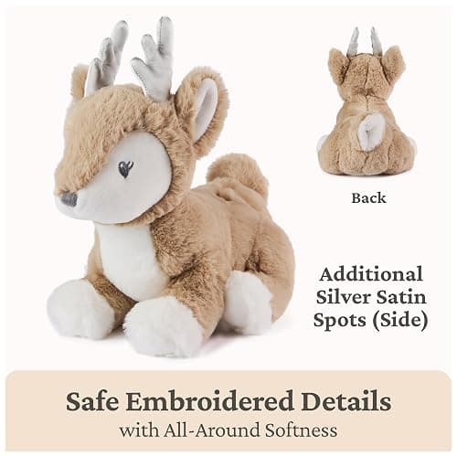 GUND Baby Maple Deer Plush, Stuffed Animal for Babies and Toddlers, Brown, 10” thumbnail 7