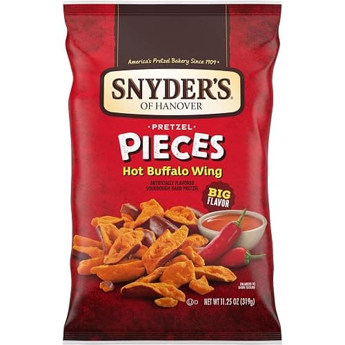 Snyder's of Hanover Hot Buffalo Wing Flavored Pretzel Pieces, 11.25 Oz - Image 1