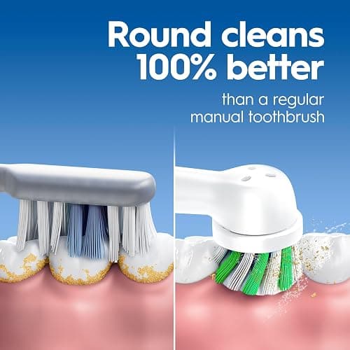 Oral-B Pro 100 3D White, Battery Toothbrush, White thumbnail 3