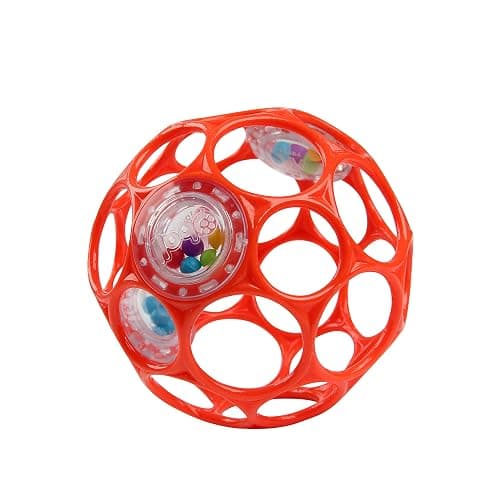 Bright Starts Little Shakers 6pc Gift Set, Easy-Grasp Oball Technology, Baby Rattles, Balls and Teethers, On-The-Go Toys, Lightweight, Unisex, Newborn+ thumbnail 12
