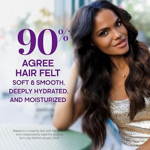 Hydrating Hair Mask – Post Hair Relaxer for Damaged & Dry – Deep Conditioning Keratin Treatment for Curly & Color-Treated – Soft, Smooth, Anti-Frizz & Split Ends Repair with Collagen, Biotin – 10 oz thumbnail 5