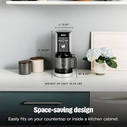 Ninja CREAMi XL Deluxe 11-in-1 Ice Cream & Frozen Treat Maker, NC501 | Ninja® CREAMi® XL Deluxe turns almost anything into ice cream, sorbet & gelato, with 24 oz. XL Tubs for the whole family. thumbnail 3