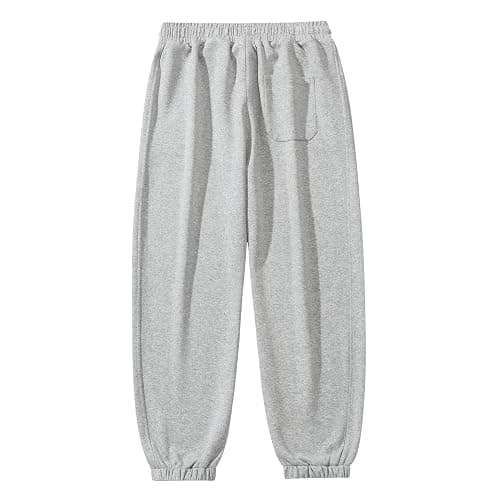 Wulasford Men's Lightweight Cotton Sweatpants with Pockets Drawstring Joggers Workout Pants for Lounge,Gym,Running thumbnail 3