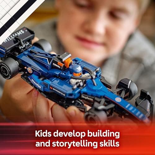 LEGO Speed Champions Williams Racing FW46 F1 Race Car Toy - Building Set for Kids, Boys & Girls, Ages 10+ - Toy Car for F1 Fans - Gift Idea for Birthday - 77249 thumbnail 5