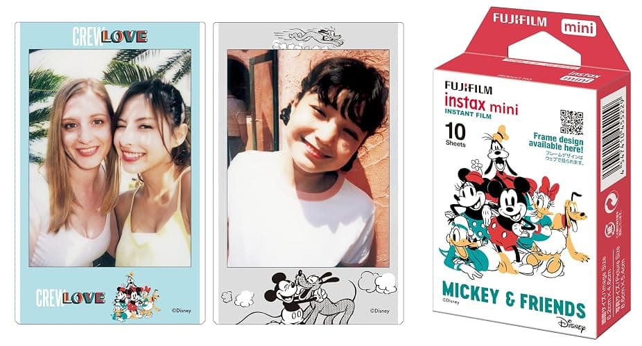 Fujifilm Instant Camera Film 10 Pcs Mickey & Friends INSTAX MINI MIC 2 WW 1 thumbnail 2