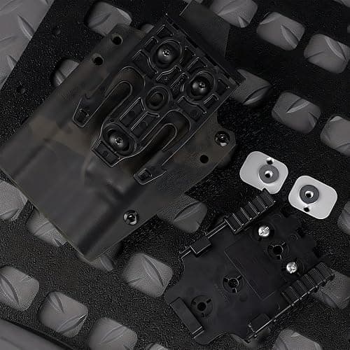 Quick Locking System Kit (QLS Kit), QLS 19 Locking Fork and QLS 22L Receiver Plate for Drop Leg Holster, Duty Belt and Low Ride Universal Belt Loop thumbnail 7