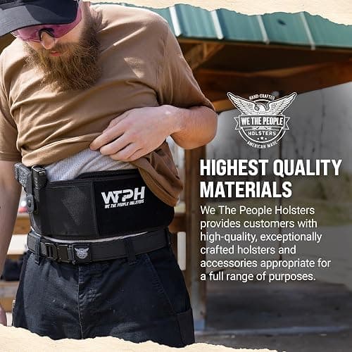 We The People Holsters - Universal Belly Band Holster for Concealed Carry thumbnail 7
