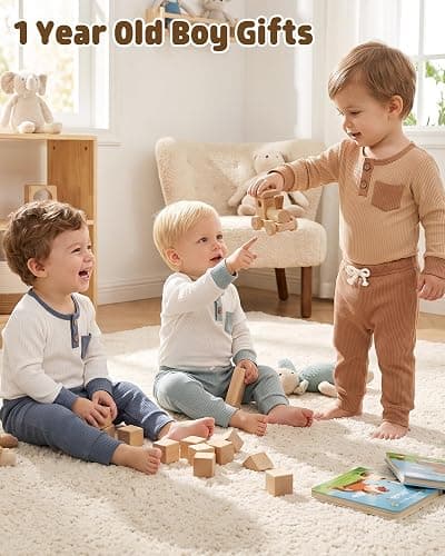 HONGTEYA Baby Boy Clothes Cotton Newborn Infant Long Sleeve Romper Outfit thumbnail 6