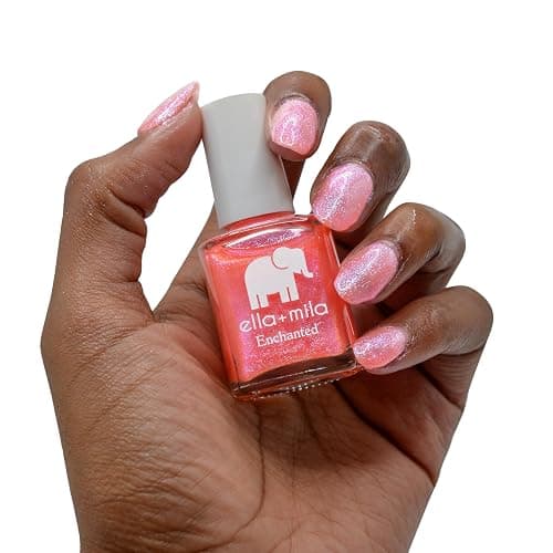 ella+mila Professional, Quick Dry, Long-Lasting & Chip-Resistant Pink Nail Polishes (Aurora Lights - 0.45 fl oz) thumbnail 5