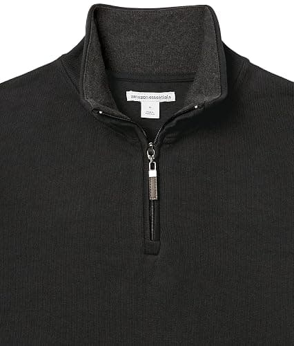 Amazon Essentials Men's Quarter-Zip French Rib Sweater, Casual Wear thumbnail 5