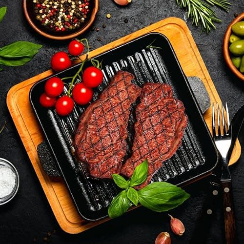 Yardwe 2Pcs Artificial Fake Steak Simulation Food Fake Cooked Roast Beef Meat Home Kitchen Decoration Market Display Photography Props (Brown) thumbnail 2