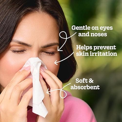 Kleenex Ultra Soft Facial Tissues, 4 Cube Boxes, 60 Tissues per Box, 3-Ply (240 Total), Packaging May Vary thumbnail 2