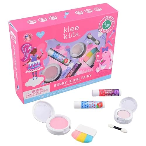 Luna Star Klee Kids Play Makeup Kit. Gentle and Non-Toxic. Kid-Friendly. Made in USA. (Berry Icing Fairy) thumbnail 2