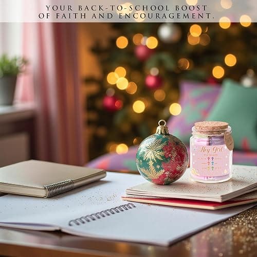 Hey Girl Bible Verse Jar – 92 Encouraging Scriptures for Teen Girls, Trendy Stuff & Gifts for Teen Girl, Back to School Essentials, Birthday Gifts & Christian Inspirational Jar for Teens thumbnail 2