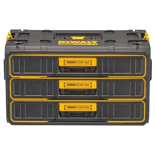 DEWALT TOUGHSYSTEM 2.0 Tool Organizer and Storage 3 Drawer Unit (DWST08330) thumbnail 9