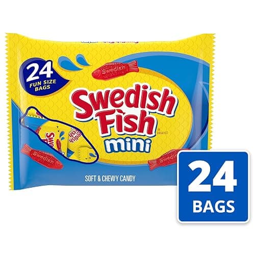 SWEDISH FISH Mini Soft & Chewy Candy, 576 Total Snack Packs (24 Bags) thumbnail 4