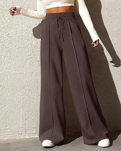 Womens Wide Leg sweatpants - S thumbnail 2