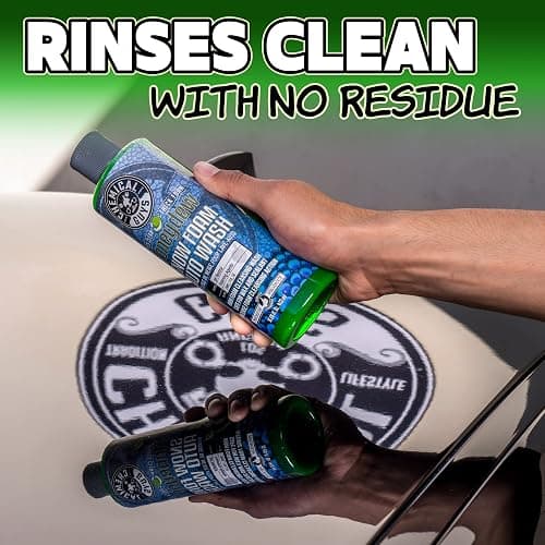 Chemical Guys CWS 110 64 Honeydew Snow Foam Car Wash Soap (Works with Cannons, Foam Guns or Bucket Washes) Safe for Trucks, Motorcycles, RVs & More, 64 fl oz (Half Gallon), Honeydew Scent - 64 Fl Oz (Pack of 1) - HONEYDEW thumbnail 10