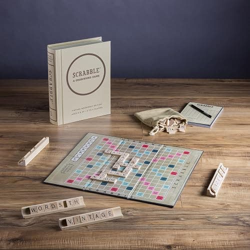 WS Game Company Scrabble Vintage Bookshelf Edition thumbnail 2