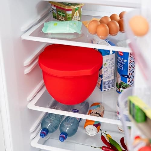 MixAid™ Silicone Liners for KitchenAid Tilt-Head 5 Qt Mixers – Attachments & Accessories – No Need for Replacement Bowls – Includes 3 Liners & 3 Lids (Not for Bowl-Lift Models) – Patented thumbnail 7