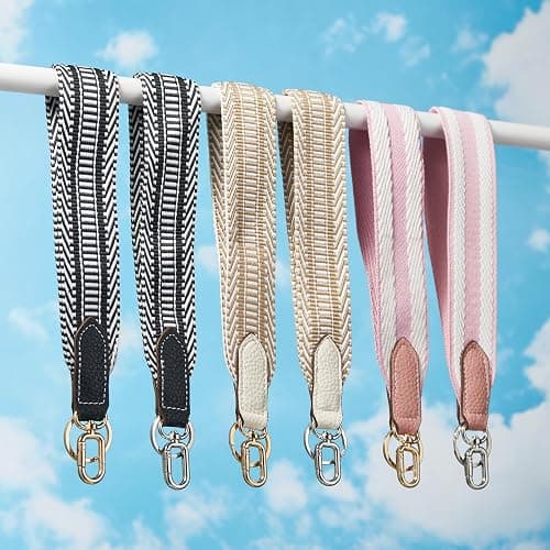 ZOOEASS Wristlet Keychain Strap, Short Lanyard for Keys with Key Ring Wristlet Strap for Wallet Camera ID Badges Card Holder thumbnail 6