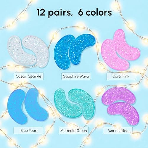 MAREE Eye Gels - Cooling Pads Under Eye Patches for Puffy Eyes and Dark Circles with Collagen & Hyaluronic Acid - Anti Wrinkles Under Eye Masks Skincare Treatment for Puffiness - Parches Para Ojeras thumbnail 4