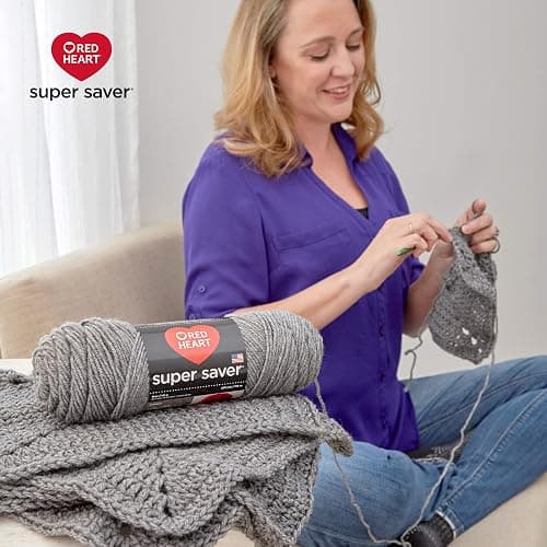Red Heart Super Saver Jumbo Sutherland Stripe Yarn - 2 Pack of 283g/14oz - Acrylic - 4 Medium (Worsted) - 482 Yards - Knitting/Crochet thumbnail 2