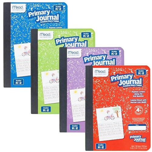 Mead Primary Journal Creative Story Tablet Composition Notebook, 7.5" x 9.75", Grades K-2, 100 Sheets, Color Selected For You (10297) thumbnail 2