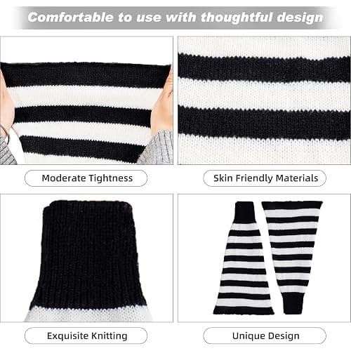 Century Star Leg Warmers for Women Girls Kawaii Y2K Leg Warmers Cutecore Gyaru Leg Warmer Goth Lolita Accessories thumbnail 6