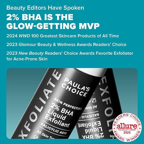 Paula's Choice SKIN PERFECTING 2% BHA Liquid Exfoliant with Salicylic Acid, Facial Polish for Enlarged Pores, Wrinkles & Fine Lines, Suitable for Blackhead-Prone Skin, Fragrance-Free thumbnail 8