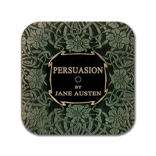 6 coasters with Complete Novels of Jane Austen Six Coffee Mug Coasters with Complete Novels of Jane Austen's book designs. (Book Title) thumbnail 5