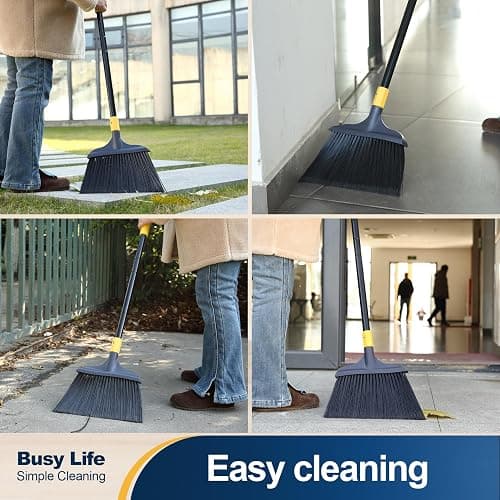 Yocada Heavy-Duty Broom Outdoor Commercial Broom 54Inch | for Courtyard Garage Lobby Mall Market Floor Home Kitchen Room Office Pet Hair Rubbish thumbnail 7