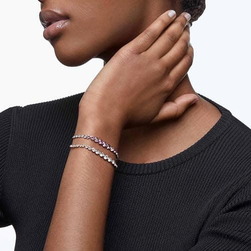Swarovski Emily Tennis Bracelet Jewelry Collection thumbnail 6