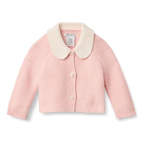 Amazon Essentials x Sofia Grainge Unisex Toddlers and Babies' Peter Pan Collar Sweater Jacket - Image 1