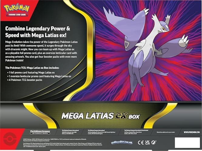 Pokémon TCG: Mega Latias ex Box thumbnail 2