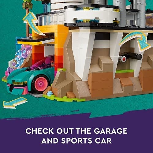 LEGO Friends Andrea's Modern Mansion Doll House - Gift for Christmas - 4 Story Toy House Building Toy Set for Kids, Girls and Boys, Ages 14+ - Includes 11 Characters - 42639 thumbnail 4