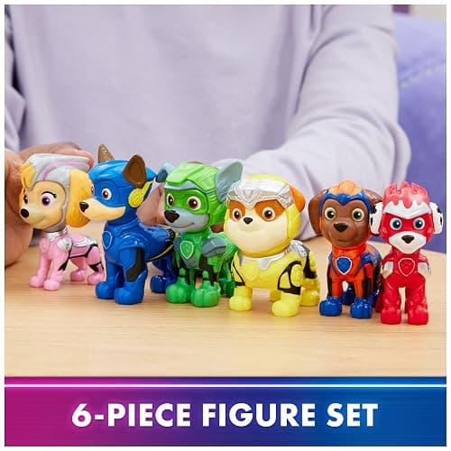 Paw Patrol: The Mighty Movie, Toy Figures Gift Pack, with 6 Collectible Action Figures, Kids Toys for Boys and Girls Ages 3 and up thumbnail 5