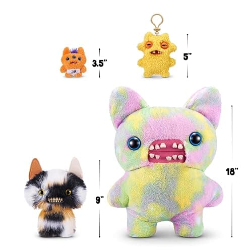 Fuggler Butt Ugly Pets 9-inch Series 1 by ZURU, Funny Ugly Monster Plush Toy thumbnail 3